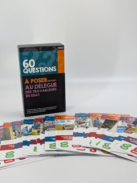 60 questions à poser (ou pas !) au délégué des travailleurs en ESAT