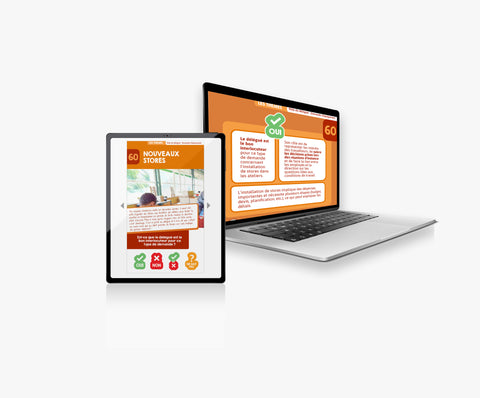 Pack boite 60 fiches + l'abonnement numérique pour 1 an - 60 questions à poser (ou pas !) au délégué des travailleurs en ESAT