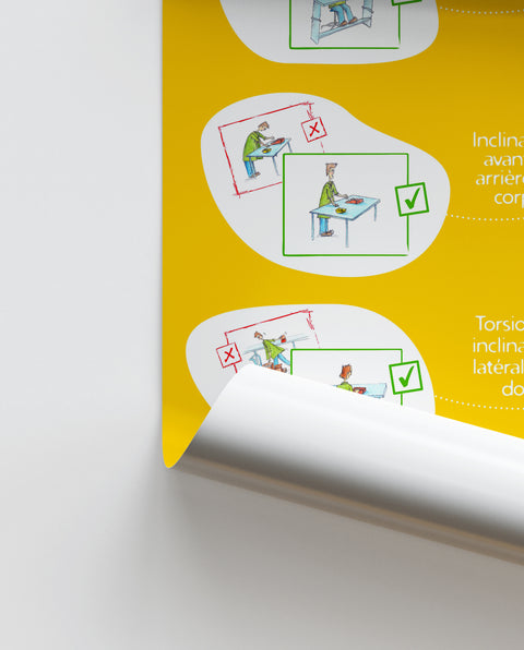 Zoom - Gestes et postures de son poste de travail